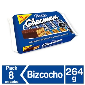 DULCE CHOCMAN X 8 UNI FRUNA REENVASADO