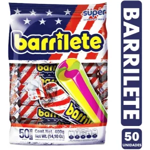 Dulces Masticables Barrilete 50 Unidades