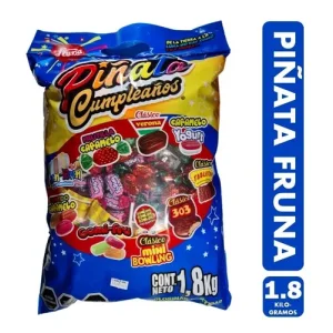 DULCE SURTIDO PIÑATA 1 8 KG FRUNA