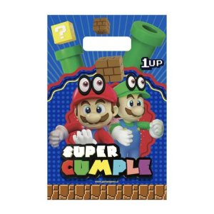 BOLSA DULCE SUPER MARIO X6