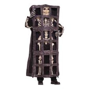 DISFRAZ HOMBRE ESQUELETO CARNAVAL