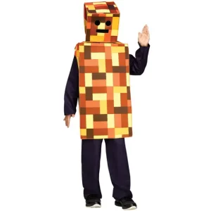DISFRAZ MONSTRUO ROBOT NARANJA CARNAVAL