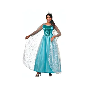 DISFRAZ MUJER PRINCESA CRISTAL CARNAVAL