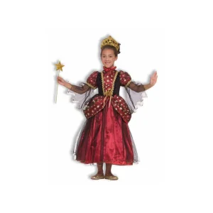 Disfraz niña de princesa estrella dorada