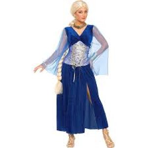 DISFRAZ MUJER SAPPHIRE DRESS CARNAVAL