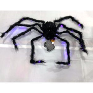 HALLOWEEN ARANA LUMINOSA 127CM CARNAVAL