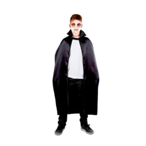 CAPA VAMPIRO  NEGRA 140 CM FESTY