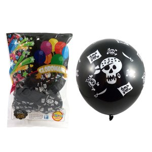 GLOBO 12 IMPRESO A PIRATA X 12
