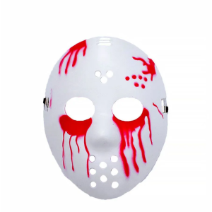MASCARA PLASTICA HOCKEY SANGRE FESTY