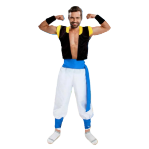 DISFRAZ TRAJE GUERRERO FUSION T S FESTY