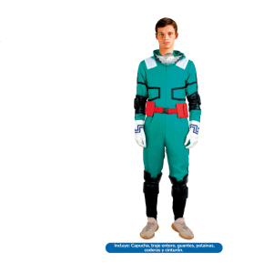 TRAJE MIDORIYA IZUKU ADULTO