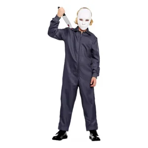 DISFRAZ OVEROL GRIS TALLA 5–6 FESTY