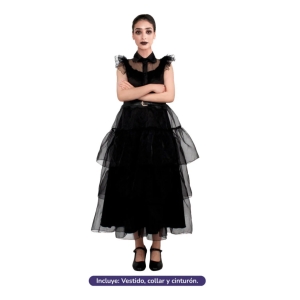 Traje wednesday dance adulto