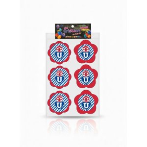 Set de Stickers U de Chile 6 Unidades