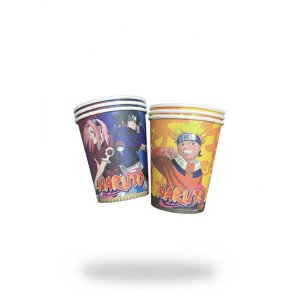 Vaso Polipapel Naruto 6 Unidades
