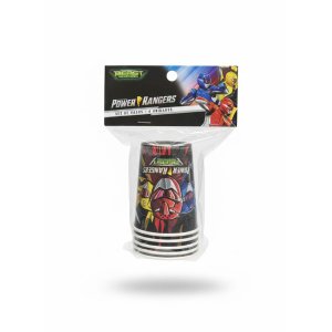 Vasos de Polipapel Power Rangers 6 Unidades