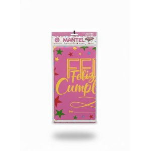 Mantel Cumpleaños fucsia