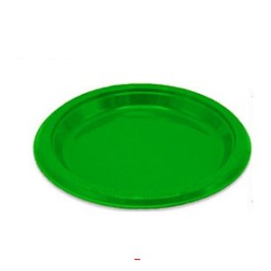 PLATO CARTON VERDE 10 UNID CORY