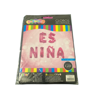 GLOBO FOIL ES UN NIÑA VIERI
