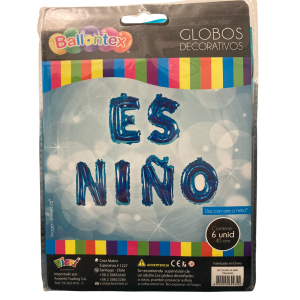 Globo foil es un niño (40CM)