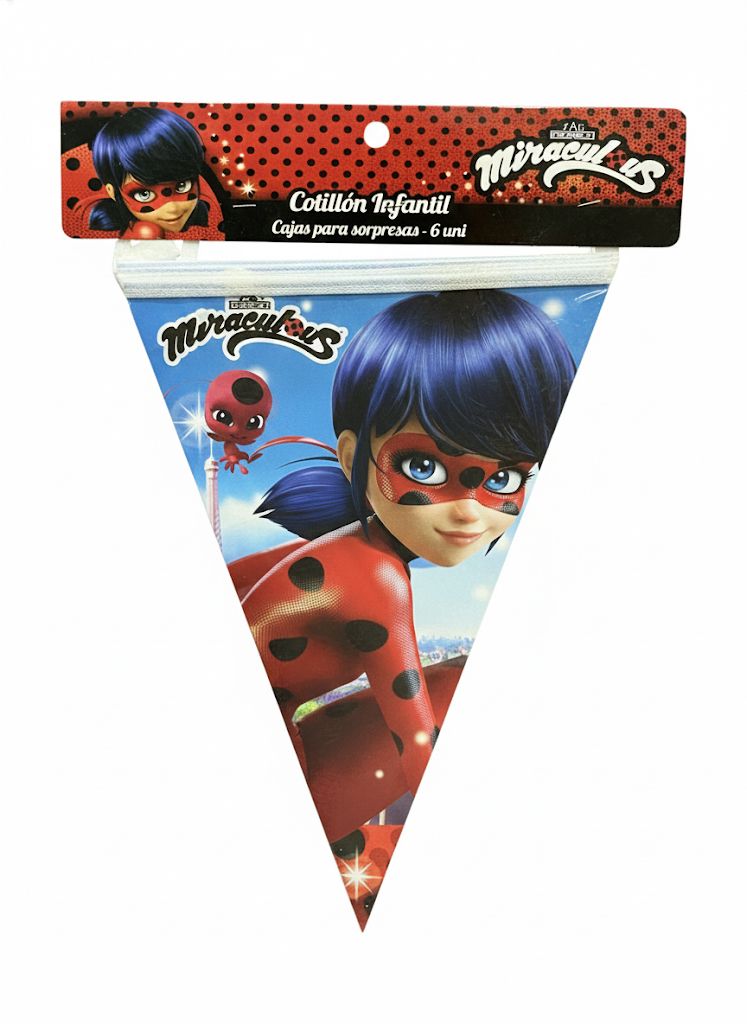 3888443d-ef5a-4abe-a036-3b6d6387d973 GUIRNALDA LADYBUG GLAM - Imagen 1