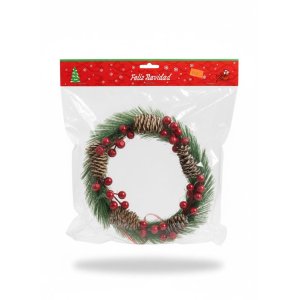 COLGANTE PUERTA FELIZ NAVIDAD SFELIZ