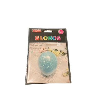 GLOBO RONNY AZUL CON ESTRELLAS GFELIZ
