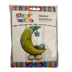 Centro de mesa globo luna (1 unidad)