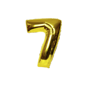 GLOBO FOIL 32 PULG DORADO 7 MP