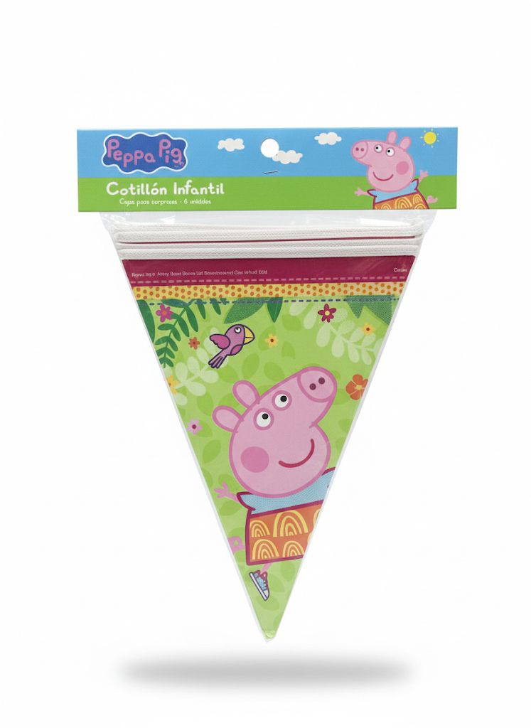 b79b0e79-fba7-4ef6-8142-30fbc6e18a64 BANDERIN PEPPA BIGFAN - Imagen 1