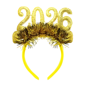 Cintillo 2026 dorado (1 unidad)