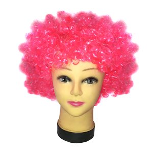 PELUCA AFRO FUCSIA FESTY