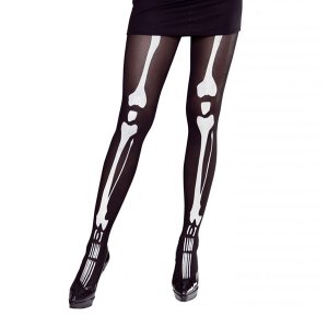PANTY ESQUELETO NEGRO FESTY
