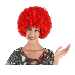 PELUCA AFRO ROJO BELINA