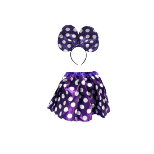 SET DE RATONCITA MORADO