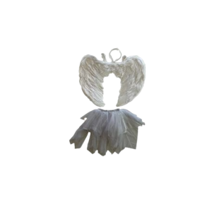 SET ALA TUTU CINTILLO AUREOLA CARNAVAL BLANCA