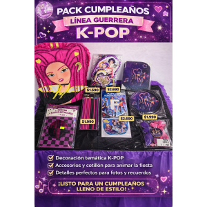 PACK GUERRERAS KPOP