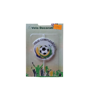 Vela pelota fútbol