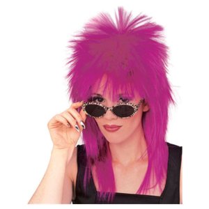 PELUCA NEON SHAG WIG CARNAVAL