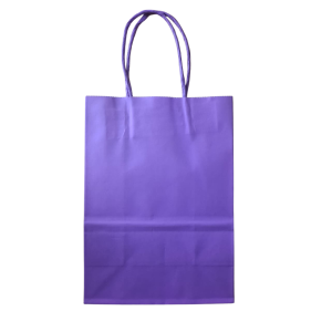 BOLSA DE PAPEL MORADA 16x21 MP