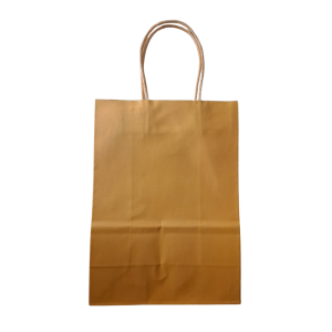 BOLSA DE PAPEL NARANJA 16x21 MP