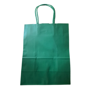 BOLSA PAPEL 21X27CM VERDE MPA
