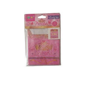 BOLSA PAPEL CUADRADA PRINCESA X10 VIERI