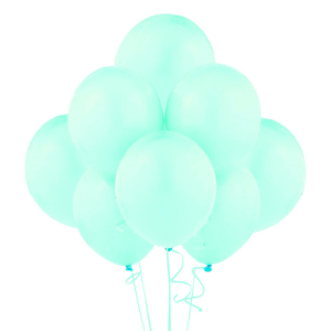 GLOBO R12 PASTEL MENTA X12 FESTY