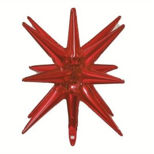GLOBO FOIL ESTRELLA ROJA  69CM MP