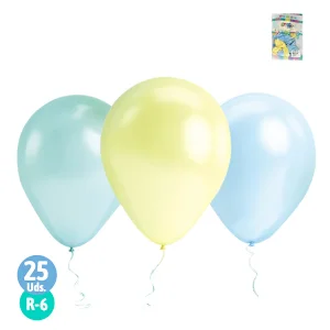 GLOBO R6 MACARON SURT NINO X25 PARTY