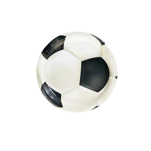 PLATO CARTON 23CM FUTBOL 10 UNID MPA