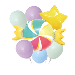 Set de globos colores surtidos