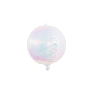 GLOBO FOIL ESFERA IRIDISCENTE 32 PULG