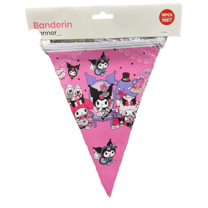 B Banderín Kuromi
